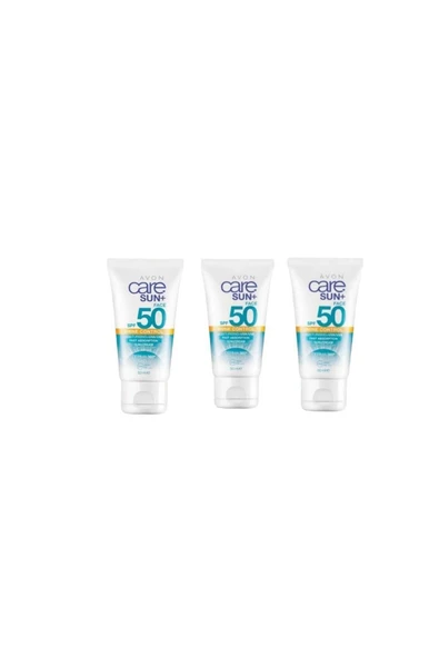AVON Care Sun+ Shine Güneş Kremi SPF50 50 ml 3'LÜ Set ürün görseli 1
