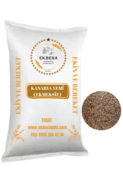 EKBERA Kanarya Yemi (Ekmeksiz) - Dengeli Tohum Karışımı - 25 kg ürün görseli 1