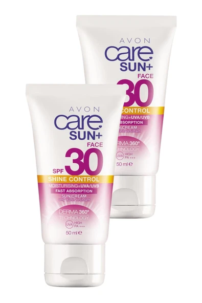 AVON Care Sun+ Shine Güneş Kremi SPF30 50 Ml. İkili Paket ürün görseli 1