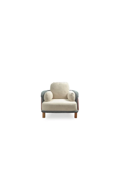 OSSA TREND HOME Açelya Ahşap Ayaklı Berjer - Resim 2