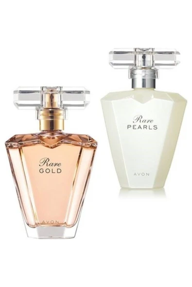 AVON Rare Gold Edp 50 ml Kadın Parfüm +  Rare Pearls Edp 50 ml Kadın Parfüm 3667218334501 ürün görseli 1