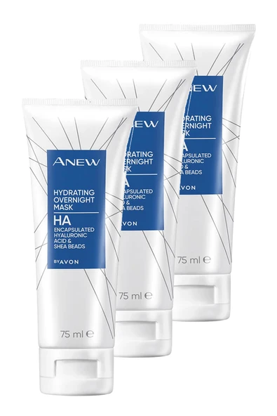 AVON Anew Nemlendirici Gece Maskesi 75 Ml. Üçlü Set ürün görseli 1