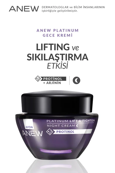 AVON Anew Platinum Gece Kremi ürün görseli 1