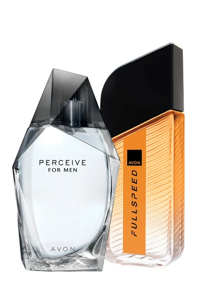 AVON Perceive Erkek Parfüm 100 Ml. ve Full Speed Erkek Parfüm 100 Ml. İkili Paket ürün görseli 1