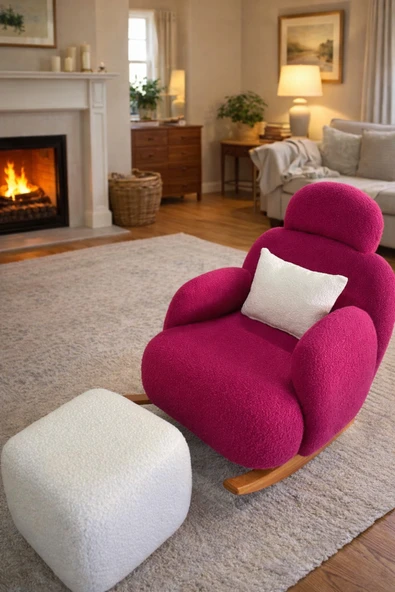 OSSA TREND HOME Yeni Nesil Sallana Berjer+Puf Hediye ürün görseli 1