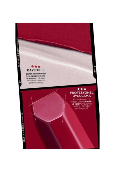 AVON Legend Mat Ruj - Savvy - Resim 4