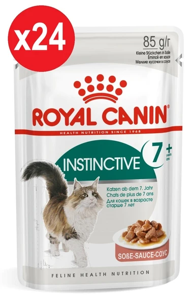 Royal Canin Instincti Gravy 7+ Wet Cat Food 85g*24 ADET ürün görseli 1