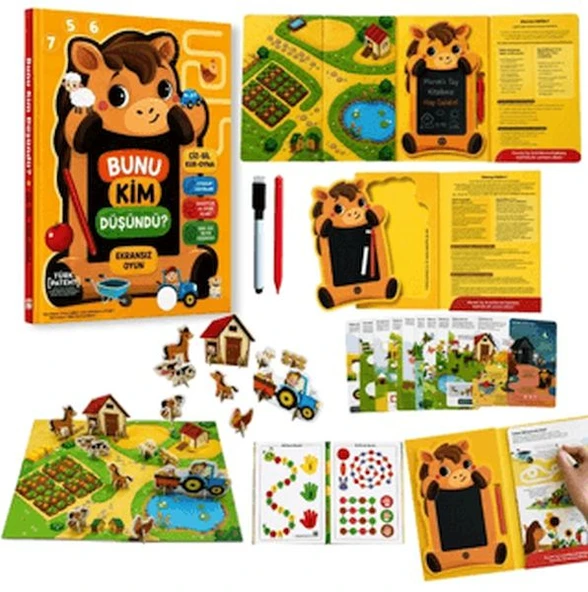 Bunu Kim Düşündü? Tabletli - Maketli Etkinlik Kitabı ürün görseli 1
