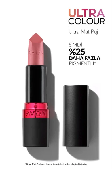 AVON Ultra Mat Ruj - Pure Pink ürün görseli 1