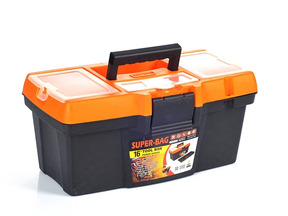 Super Bag 16 İnç Power Plastik Takım Çantası Organizerli ürün görseli 1