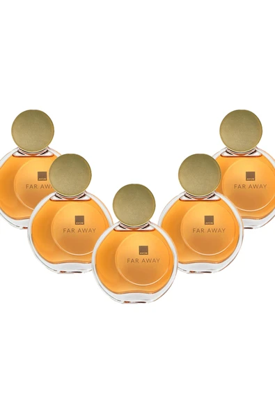 AVON Far Away Edp 50ml Kadın Parfüm Beşli Set (YENİ ŞİŞE) ürün görseli 1