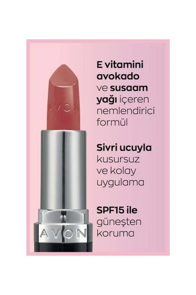 AVON Ultra Kremsi Ruj Iced Coffee - Resim 3