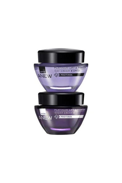AVON Anew Platinum Lifting Etkili Cilt Bakım. İkili Set ürün görseli 1