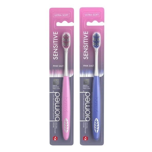 Biomed Sensitive Pink Salt Ultra Soft Diş Fırçası 1 Adet ürün görseli 1