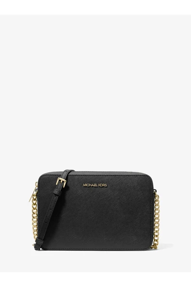 Micheal Kors Siyah  Jet Set Saffiano Deri Çapraz Omuz Çantası MK-35T8GTTC9L ürün görseli 1