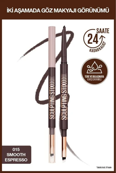 Sculpting Stix Çift Uçlu Göz Kalemi - 015 Smooth Espresso ürün görseli 1