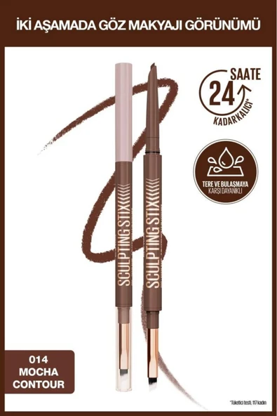 Sculpting Stix Çift Uçlu Göz Kalemi - 014 Mocha Contour ürün görseli 1
