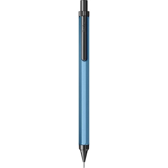 Scrikss Octagon-X Mekanik Kurşun Kalem 0.5 mm Mavi ürün görseli 1