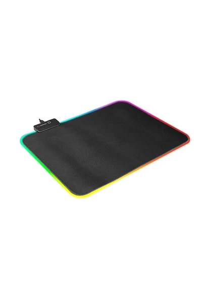 Rampage MP-23 RGB Ledli Gaming Mouse Pad Siyah ürün görseli 1