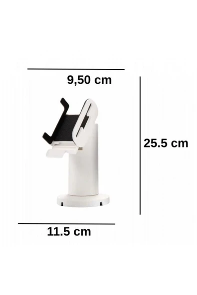 DBPOS 360 TS-6 Yazarkasa pos Standı Uzun Tüm Kasalara Uyumlu-BEYAZ ürün görseli 1