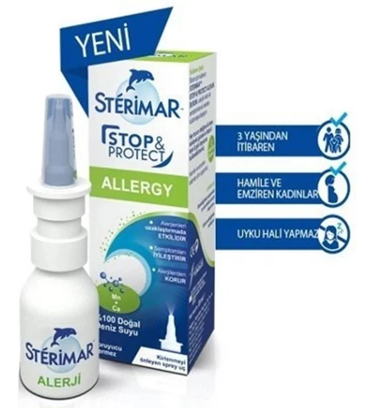 Sterimar Stop & Protect Deniz Suyu Spreyi 20ml | Yeşil ürün görseli 1