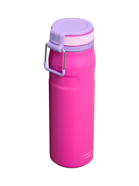 Stanley The Iceflow Twist Flip 0.70 lt Çelik Termos - Violet - Resim 3