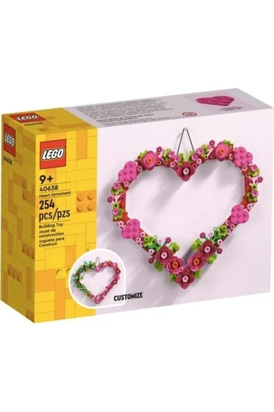 LEGO 40638 ® Iconic Kalp Süsü ürün görseli 1