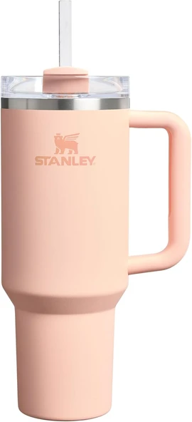 Stanley Quencher Pipetli Termos Bardak 1.18 Lt - Pastel Turuncu (Orange Cream) ürün görseli 1