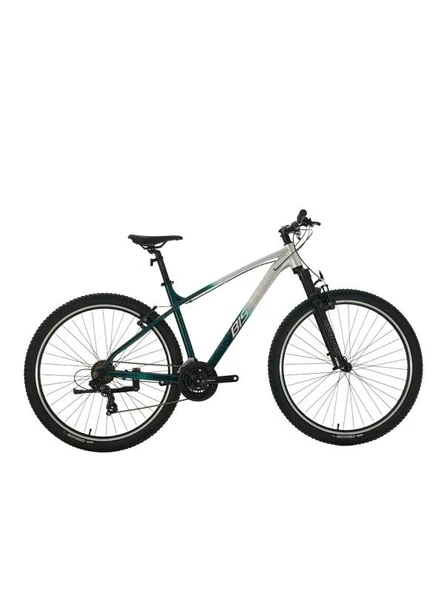 BİSAN BOLD 8.3 ERKEK DAĞ BİSİKLETİ 48CM HD 29 JANT 24 VİTES GRİ KOYU YEŞİL KROM ürün görseli 1