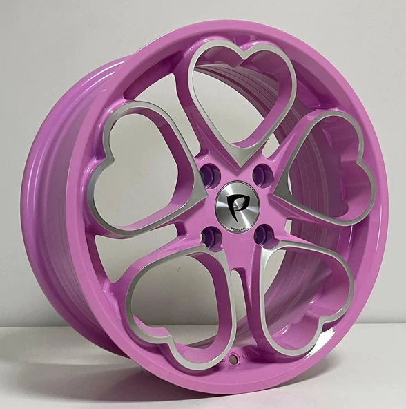 6.5X15 BK-3S1087 4X100 ET35 73.1 PINK MACHINED ürün görseli 1