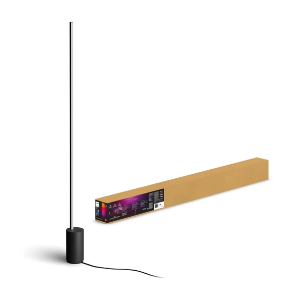 Philips Hue Gradient Signe Akıllı Led Zemin Işığı, Lambader, Siyah 915005987201 ürün görseli 1
