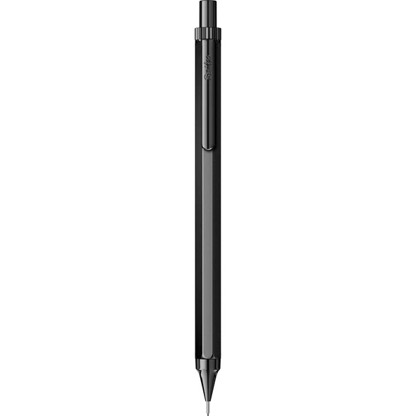 Scrikss Octagon-X Mekanik Kurşun Kalem 0.5 mm Siyah ürün görseli 1