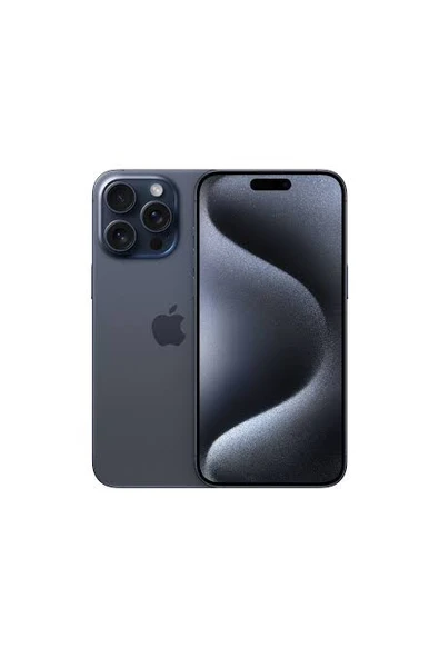 iPhone 15 Pro Max 256 GB Mavi Titanyum - Resim 3
