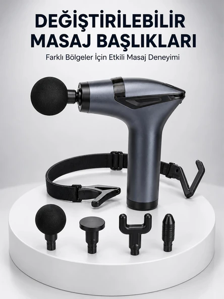 AKTÜEL 3in1 Taşınabilir Şarjlı Titreşimli Masaj Cihazı Çok Fonksiyonlu Yeni Nesil ürün görseli 1