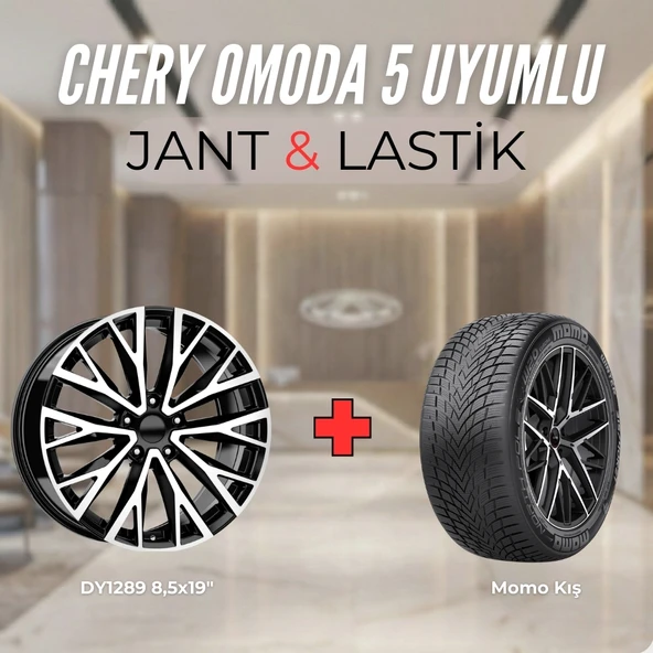 Chery Omoda5 Uyumlu Momo235/45R19 Kış Lastiği 4 adet Yılı:2025+DY1289 BD 19"Jant 4 Adet ürün görseli 1