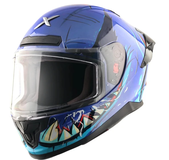 Axor Saber Savage Kapalı Kask - Resim 5