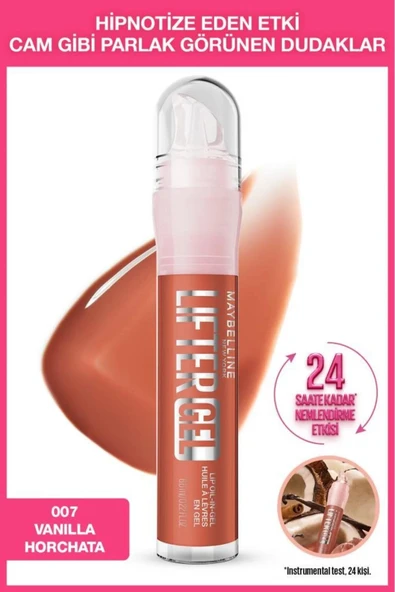 Lifter Gel Ekstra Parlak ve Nemlendirici Dudak Parlatıcısı - 07 Vanilla Horchata ürün görseli 1