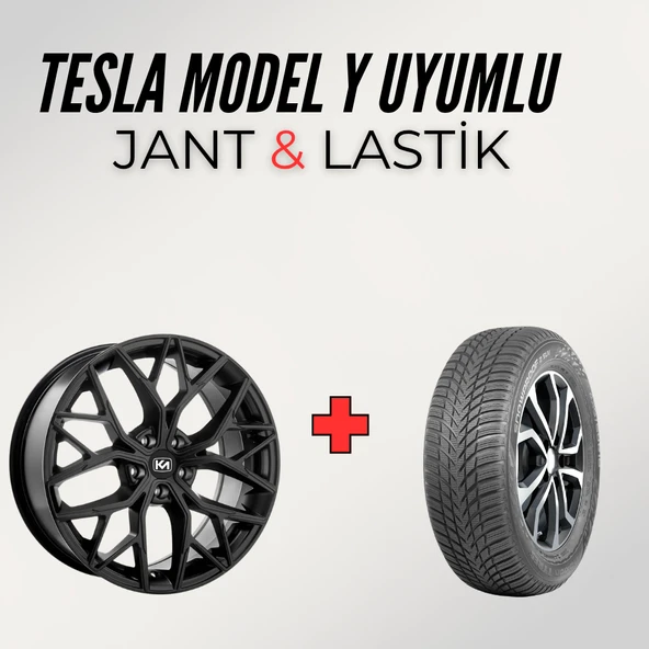 Tesla Model Y Uyumlu Nokian 255/40R20 Kış Lastiği 4 Adet Yılı:2024+KM 3420 20" Jant 4 Adet ürün görseli 1