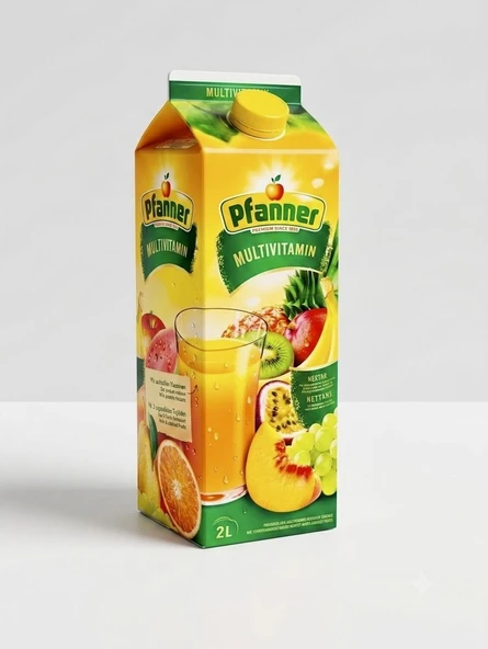 Pfanner Meyve Suyu Multi Vitamin Karışık 2 Litre ürün görseli 1