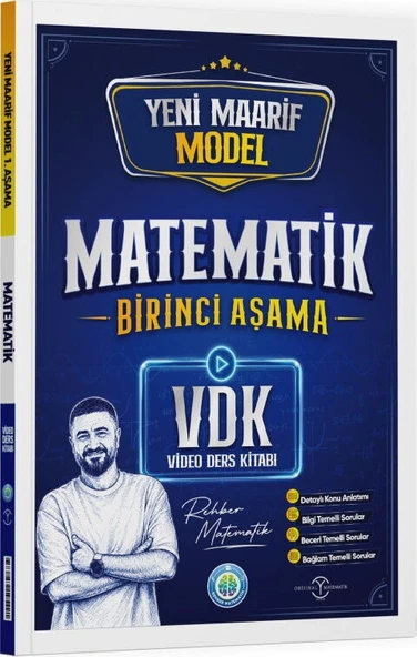 Rehber Matematik Maarif 1. Aşama Matematik Video Ders Kitabı ürün görseli 1