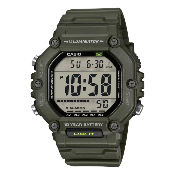 AE-1600HX-3AVDF Casio Dijital Erkek Kol Saati ürün görseli 1