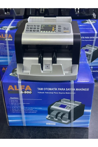 Alfa A-950 TL / Euro Kağıt Para Sayma Makinesi ürün görseli 1