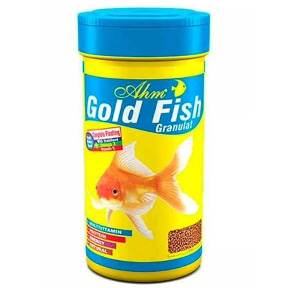AHM Gold Fish Granulat Balık Yemi 250 ml ürün görseli 1