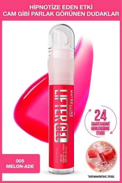 Lifter Gel Ekstra Parlak ve Nemlendirici Dudak Parlatıcısı - 05 Melon Ade ürün görseli 1
