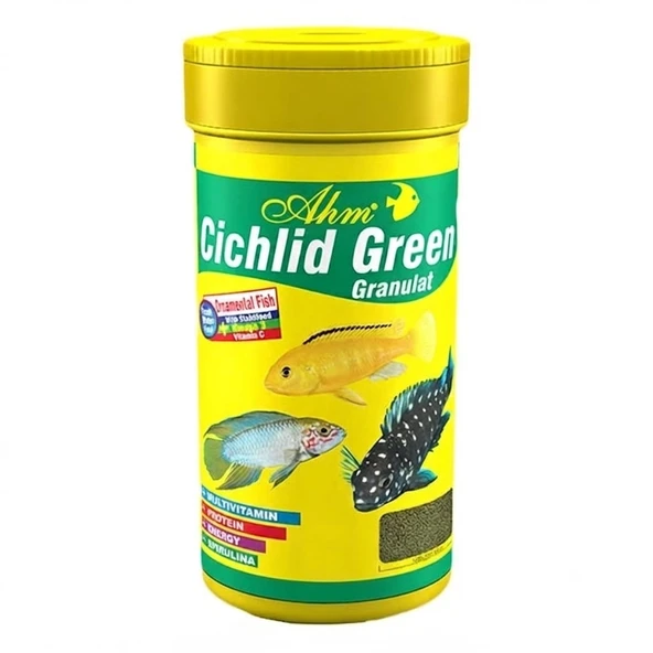 Ahm Cichlid Green Granulat 100 Ml ürün görseli 1