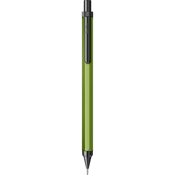 Scrikss Octagon-X Mekanik Kurşun Kalem 0.7 mm Yeşil ürün görseli 1