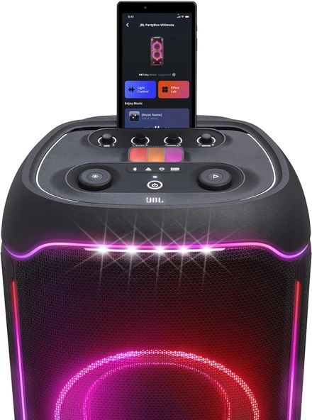 JBL Partybox Ultimate,Wifi Bluetooth Hoparlör - Siyah - Resim 3