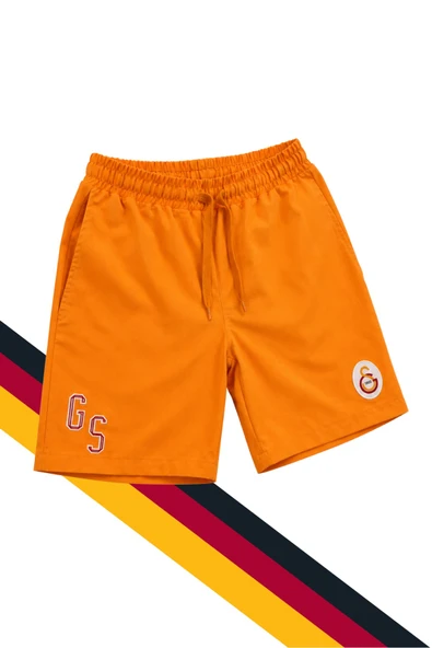 Galatasaray Lisanslı Çocuk Deniz Şortu - Resim 2