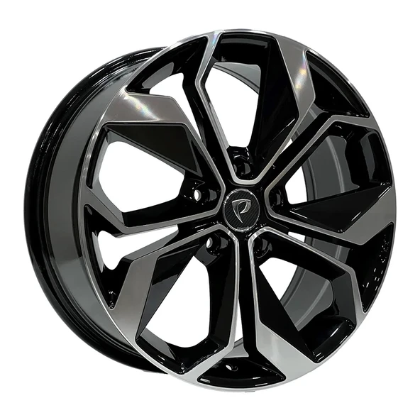 6.5X16 BK-5168 5X114.3 ET45 66.1 BLACK MAC.XL ürün görseli 1