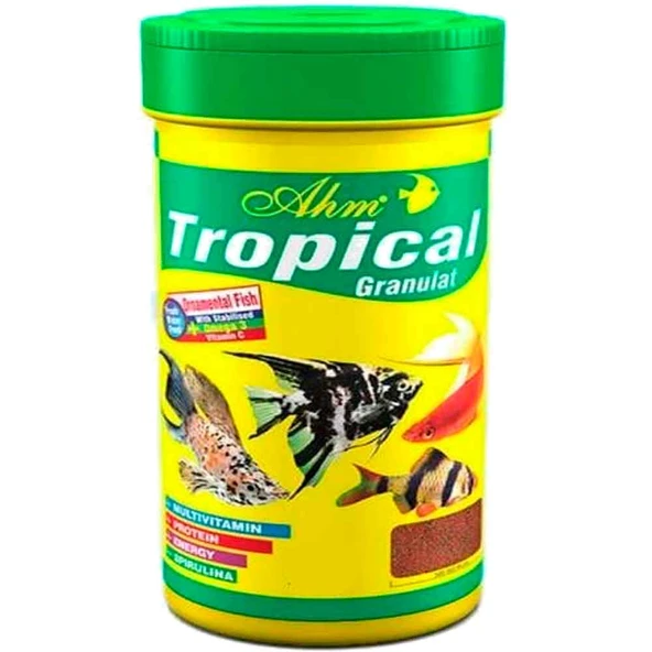 Ahm Tropical Granulat Balık Yemi 250 Ml ürün görseli 1